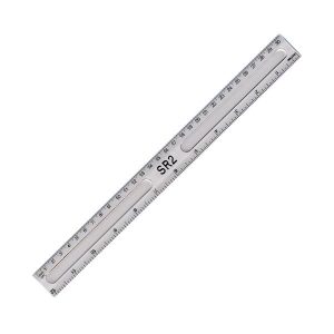 Ruler - 30cm - Clear - Pack of 20