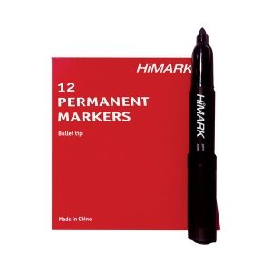 Permanent Marker - Black - Bullet Tip