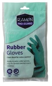 Household Latex Gloves - Green