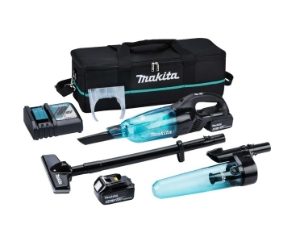 Makita - 18V Brushless Vacuum Cleaner - Blue/Black