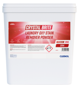 Crystalbrite Laundry Oxy Stain Remover Powder - 1 x 10kg