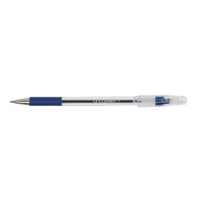 Grip Stick Ballpoint Pen - Medium - Blue - Pack of 20