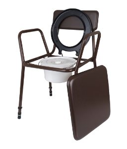 Height-Adjustable Commode