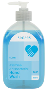 Senses Anti Bacterial Liquid Soap - Jasmine - 6 x 500ml