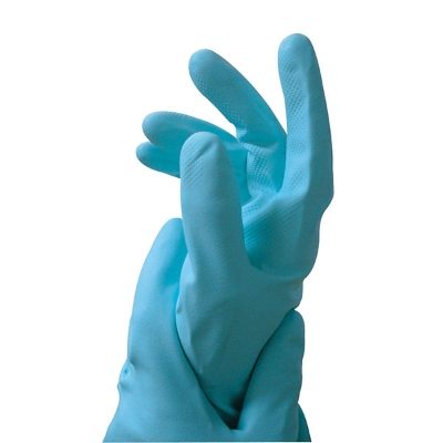 Household Latex Gloves – Blue