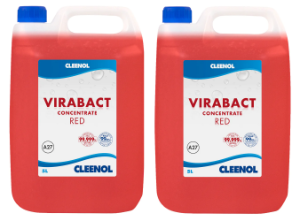 Virabact Red Multi Surface Cleaner - Concentrate - 2 x 5lr