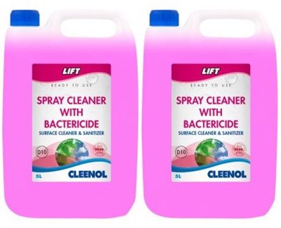 Cleenol Lift Bactericidal Spray Cleaner - 2 x 5l