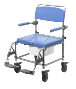 Attendant Propelled Wheeled Shower Commode Chair