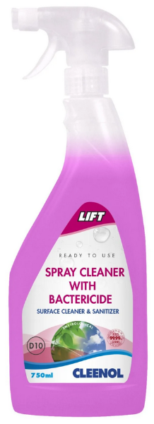 Lift Spray Cleaner with Bactericide - 6 x 750ml