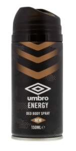 Umbro Deodorant - Energy - 6 x 150ml