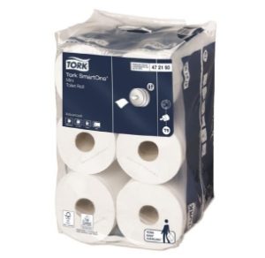 Tork Smartone Mini Toilet Rolls - 2 Ply - Case 12