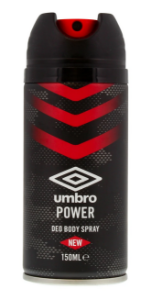 Umbro Deodorant - Power - 6 x 150ml