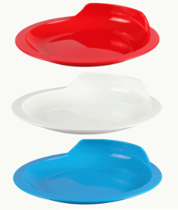 Copolyester Scoop Plate - 24cm - Various Colours