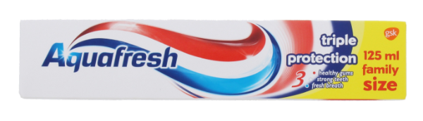 Aquafresh Triple Protect Toothpaste - 12x125ml