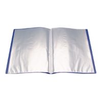 Polypropylene Display Book - 20 Pocket - Blue