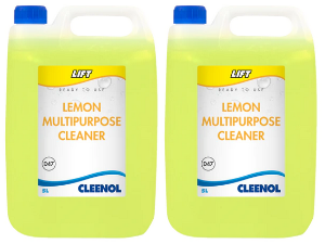 Cleenol Lift Multi-Purpose Cleaner - Lemon - 2 x 5L