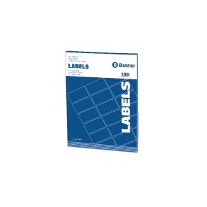 Multipurpose White Labels - 199.6x289.1mm - 1 Per Sheet - Pack of 100 Sheets