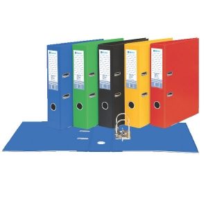 Polypropylene Lever Arch File - A4 - 70mm - Assorted Colours