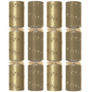 Gold Wish Upon a Star Crackers - 12" - Content N - Case of 50