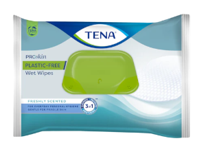 Tena ProSkin Wet Wipes - Plastic Free