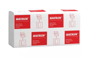 343023 Katrin Classic Towels 2 ply White - 2025 - Non Stop - A15.26451