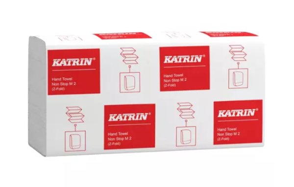 343023 Katrin Classic Towels 2 ply White - 2025 - Non Stop - A15.26451