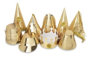 Premiere Gold Party Hat - Case of 50