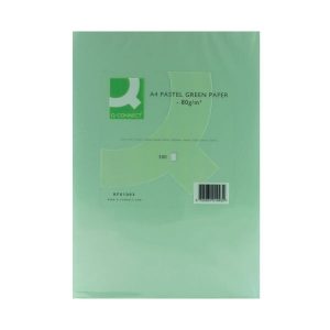 Q-Connect Green A4 Copier Paper - 80gsm - Pack of 500