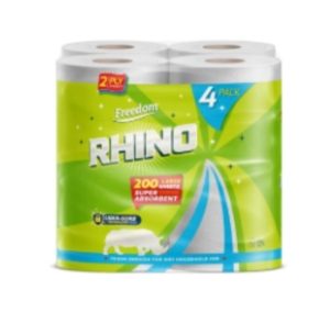 Rhino Kitchen Towel - 2 Ply - Case of 24 Rolls
