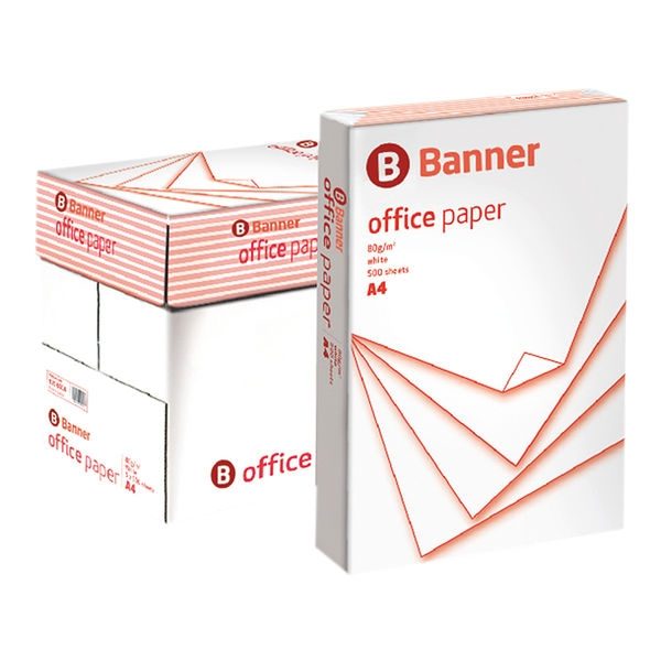 A4 Essential White Office Copier Paper - 80gsm - Pack of 2500