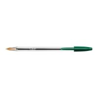 Bic Cristal Ballpoint Pen - Medium - Green - Pack of 50