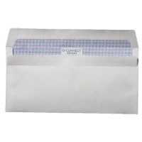 DL White Envelopes With Window - Self Seal - 80gsm - Pack of 1000