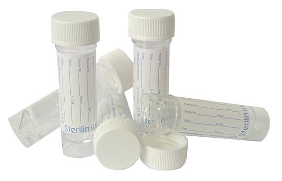 Urine Sample Bottles - 30ml - Each