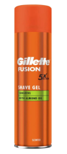 Gillette Fusion5 Shaving Gel - 6 x 200ml