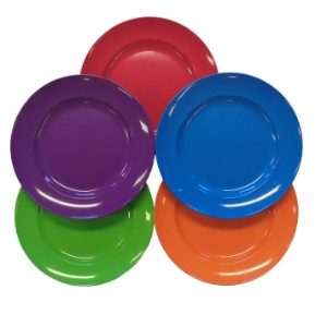 Rainbow Plates - 21.5cm - Mixed Colours
