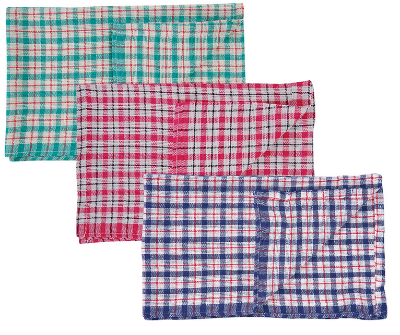 Tea Towels - Coloured Check