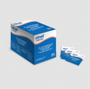 Clinell 2% Chlorhexidine in 70% Alcohol Skin Wipes - image